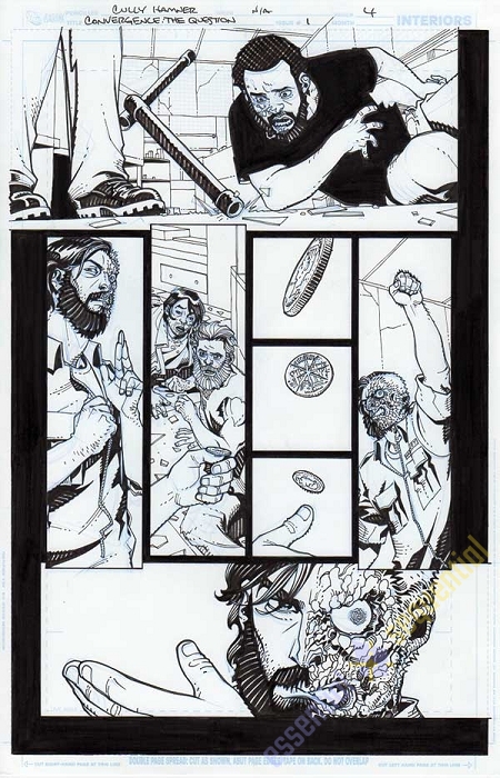 Convergence: The Question p.4 by Cully Hamner