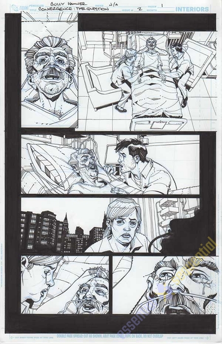 Convergence: The Question #2 p.01 by Cully Hamner