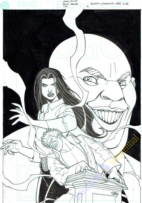 Black Lightning Year One #4 by Cully Hamner