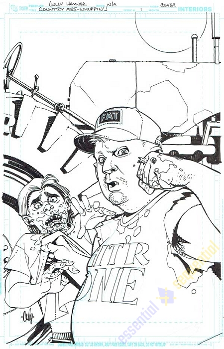 Country Ass- Whuppin' Cover by Cully Hamner