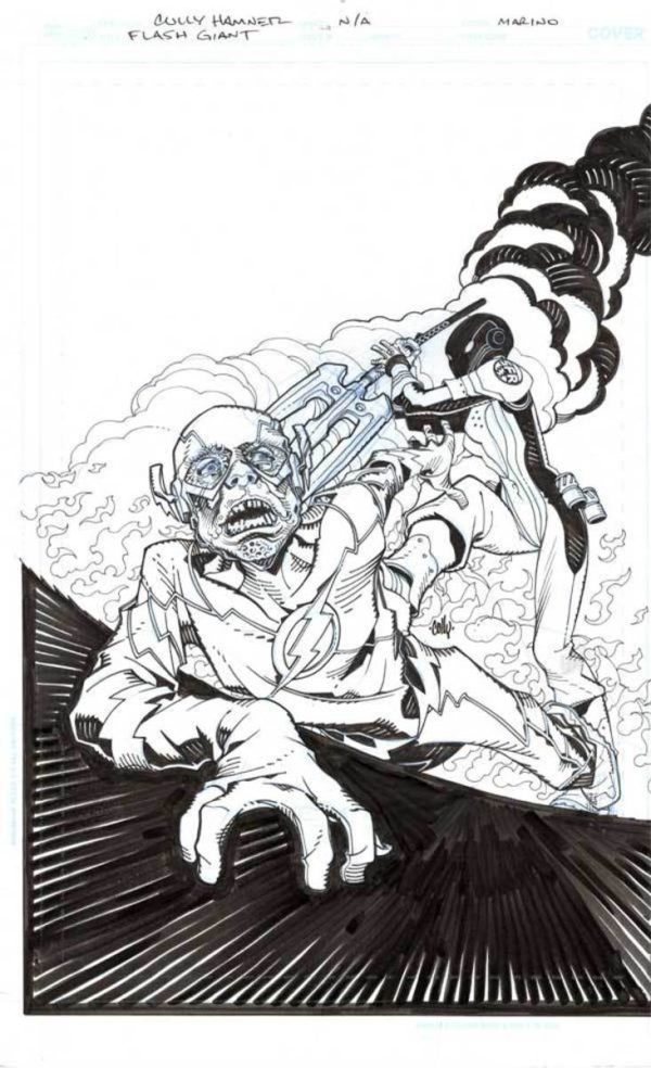 Flash Giant Cover by Cully Hamner