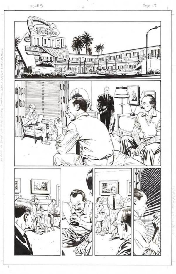 Before Watchmen: Comedian #5 p.19 by JG Jones