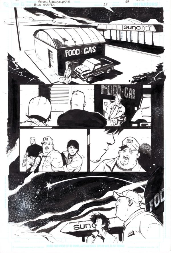 Blue Beetle #12 Page 13 by Rafael Albuquerque