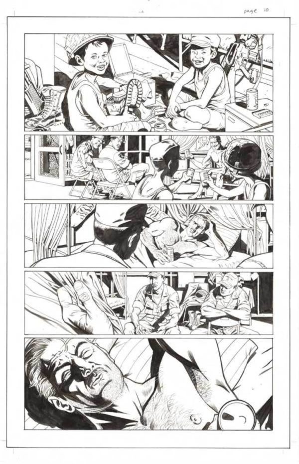 Before Watchmen: Comedian #4 p.10 by JG Jones