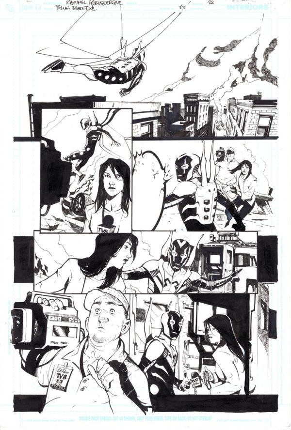 Blue Beetle #13 Page 12 by Rafael Albuquerque