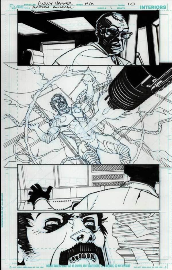Action Comics #1 p.10 by Cully Hamner