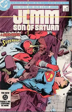 Jemm: Son of Saturn #4 Cover by Gene Colon & Klaus Janson 2 Jemm: Son of Saturn #4 Cover by Gene Colon & Klaus Janson - Image 2