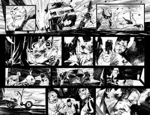 Dead Body Road #4 p.10-11 by Matteo Scalera