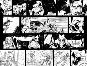 Dead Body Road #4 p.12-13 by Matteo Scalera