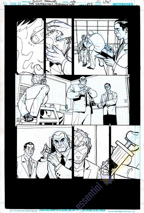 Detective Comics #856 p.01 by Cully Hamner