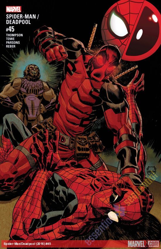 Spider-Man Deadpool #45 Cover by Dave Johnson 2 Spider-Man Deadpool #45 Cover by Dave Johnson - Image 2