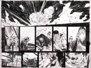 Dead Body Road #5 p.18-19 by Matteo Scalera