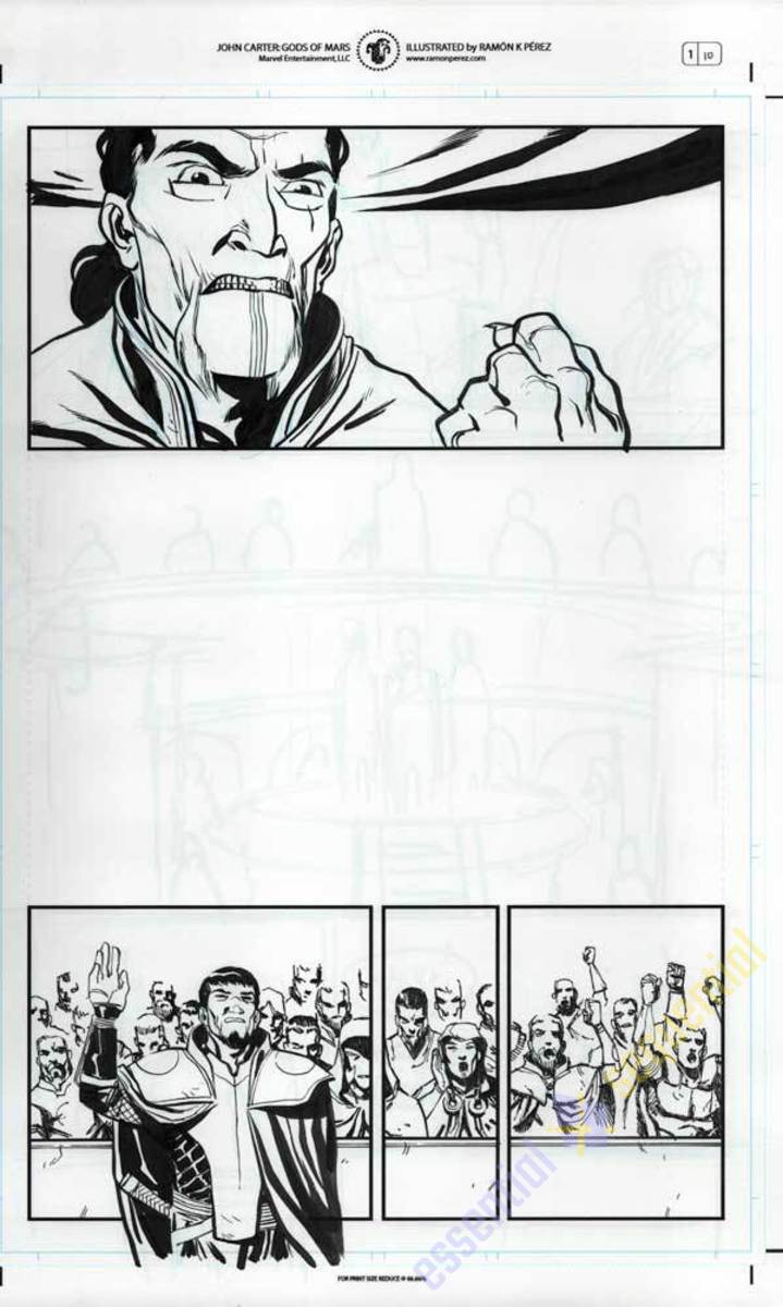 John Carter: The Gods of Mars #1 p.10 by Ramon Perez 1 John Carter: The Gods of Mars #1 p.10 by Ramon Perez