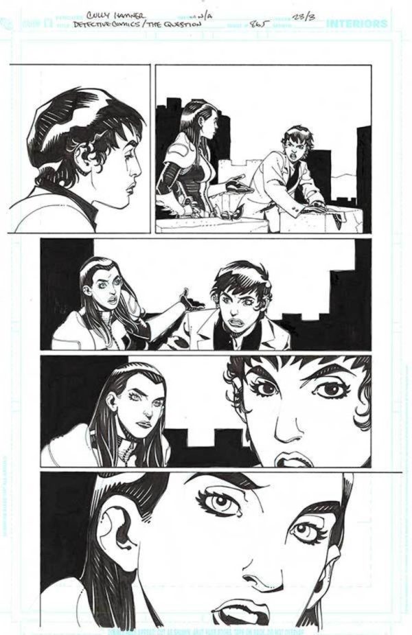 Detective Comics: The Question #865 Page 3 by Cully Hamner