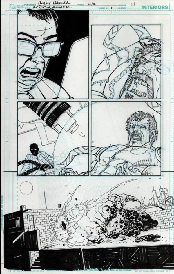 Action Comics #1 p.11 by Cully Hamner