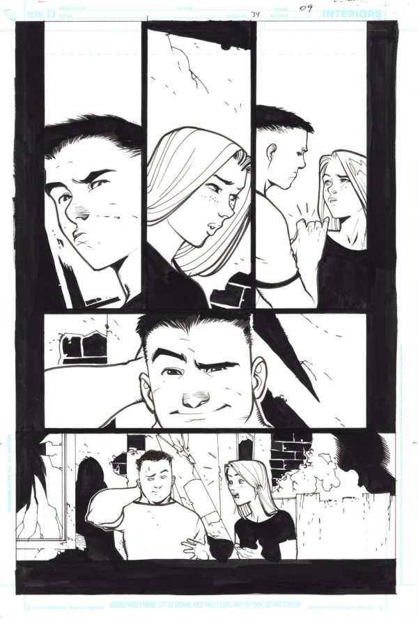 Blue Beetle #34 Page 9 by Rafael Albuquerque