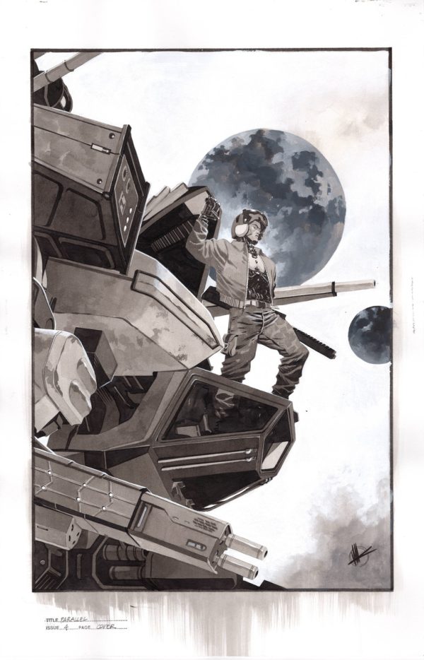 Parallel #4 Cover Art by Matteo Scalera