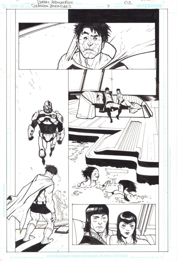 Strange Adventure #3 Page 2 by Rafael Albuquerque