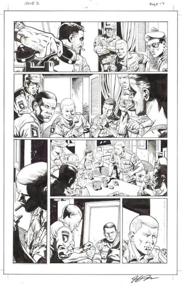 Before Watchmen: Comedian #2 p.17 by JG Jones