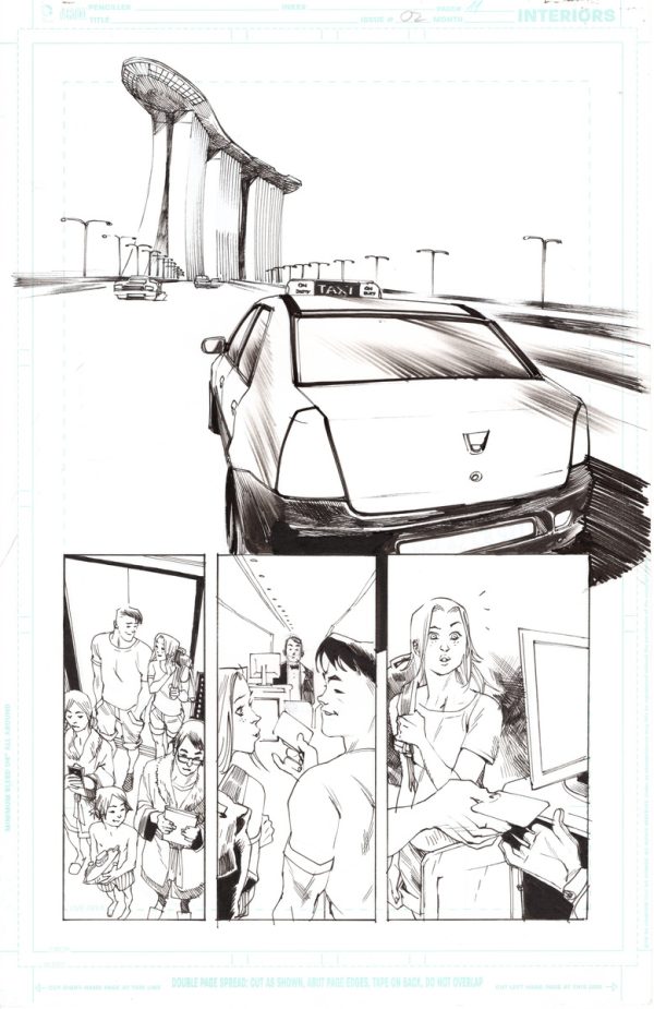 Batgirl #2 Page 11 by Rafael Albuquerque