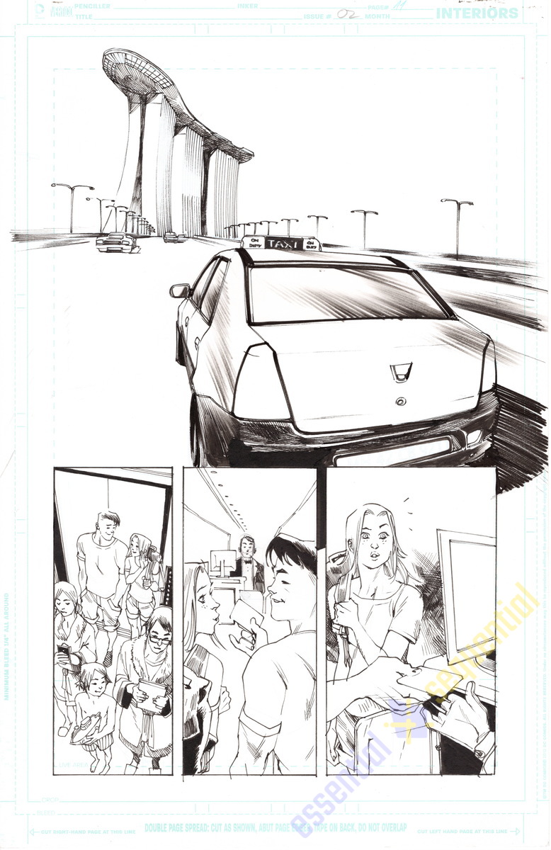 Batgirl #2 Page 11 by Rafael Albuquerque 1 Batgirl #2 Page 11 by Rafael Albuquerque