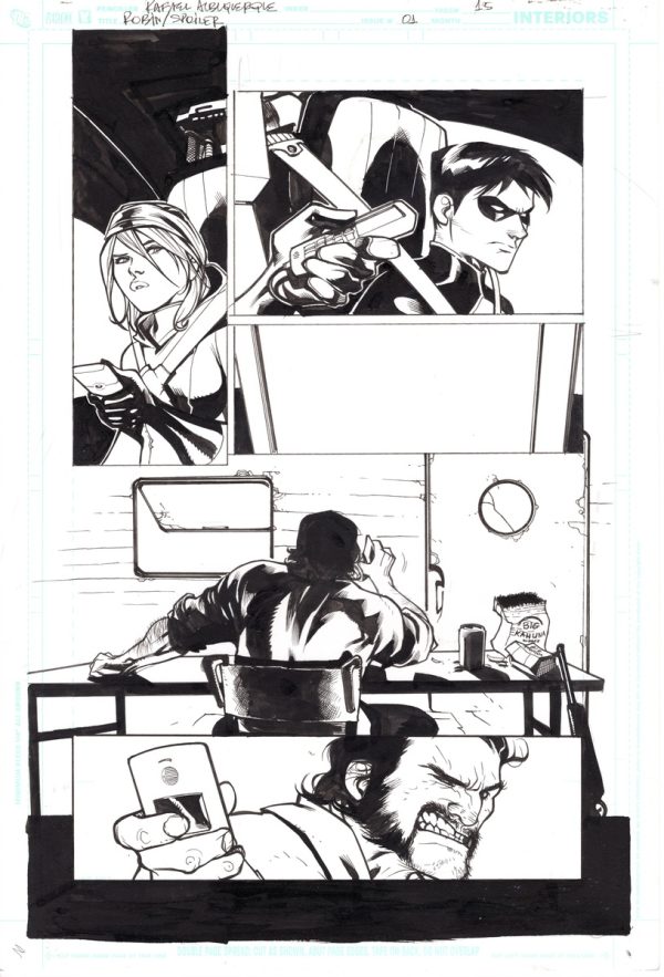 Robin/Spoiler Special #1 Page 15 by Rafael Albuquerque