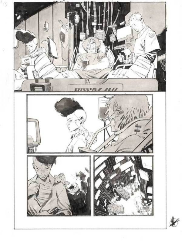 Space Bandits #2 p.09 by Matteo Scalera