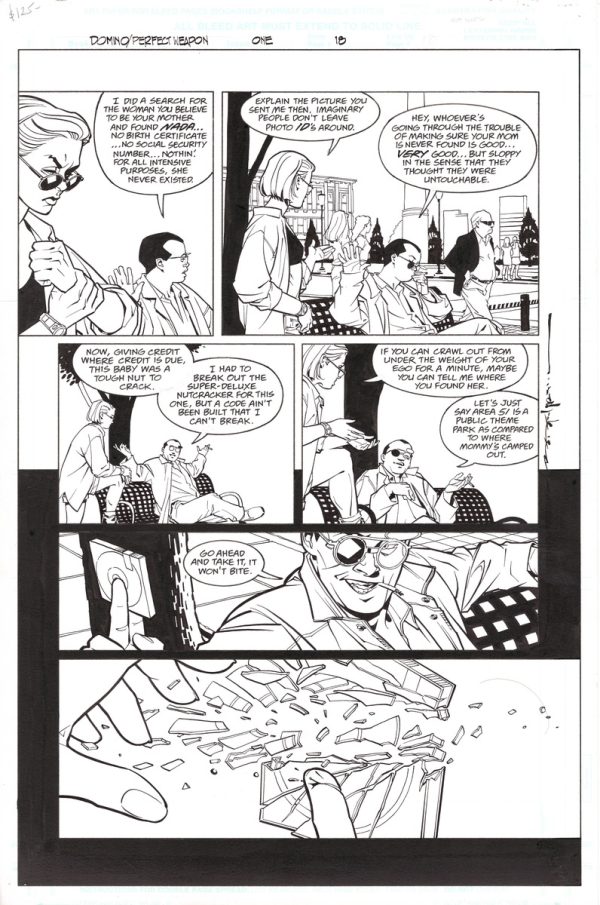 Domino: Perfect Weapon (Part 1) #1 p.18 by Brian Stelfreeze