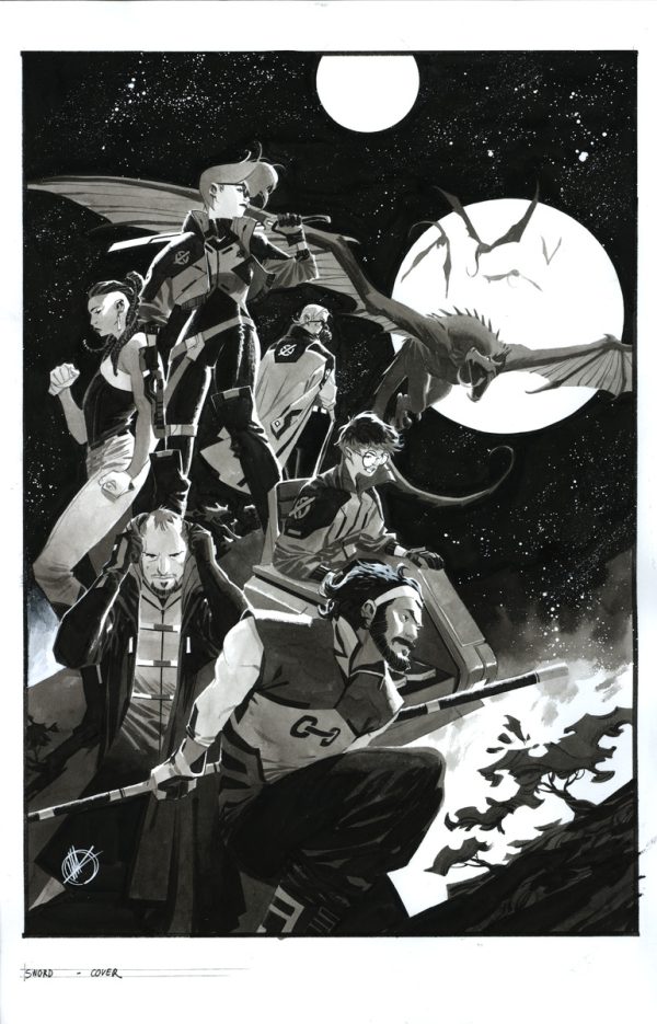 S.W.O.R.D. #4 Variant Cover by Matteo Scalera