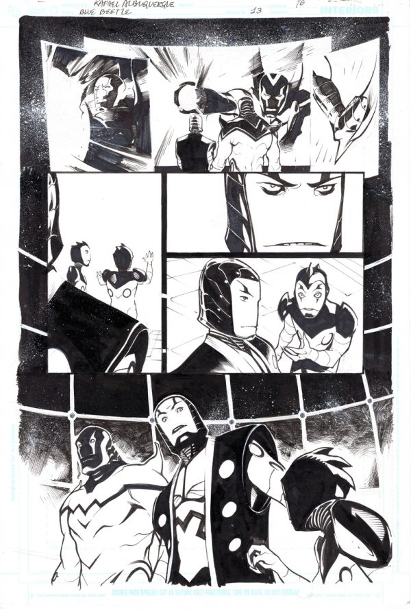Blue Beetle #13 Page 16 by Rafael Albuquerque