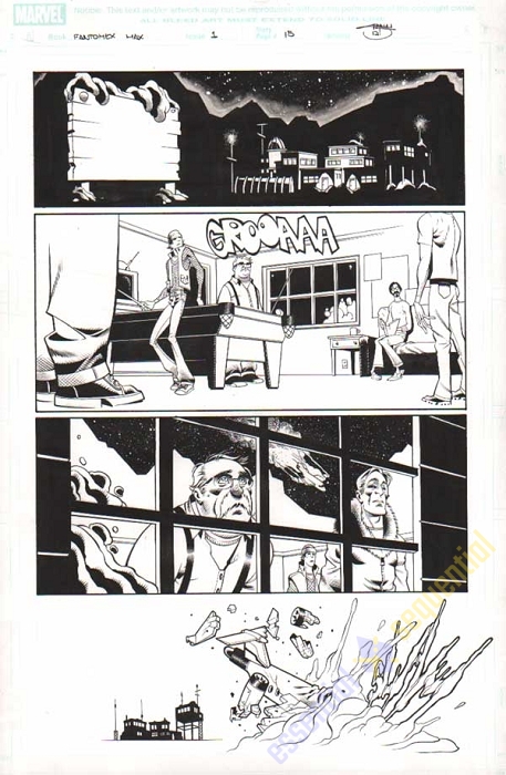 Fantomex Max Issue 1 p.15 by Shawn Crystal
