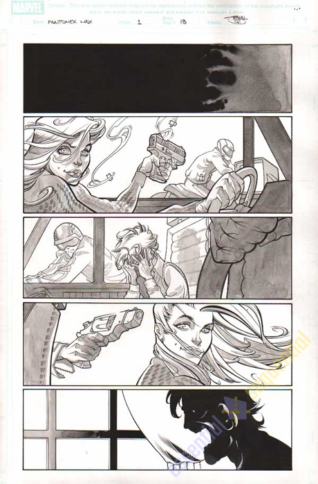 Fantomex Max Issue 1 p.18 by Shawn Crystal