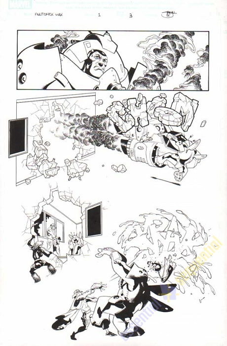 Fantomex Max Issue 1 p.03 by Shawn Crystal