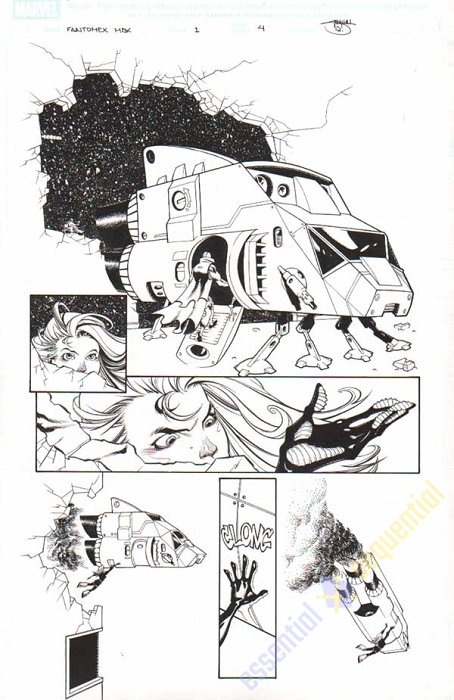 Fantomex Max Issue 1 p.04 by Shawn Crystal