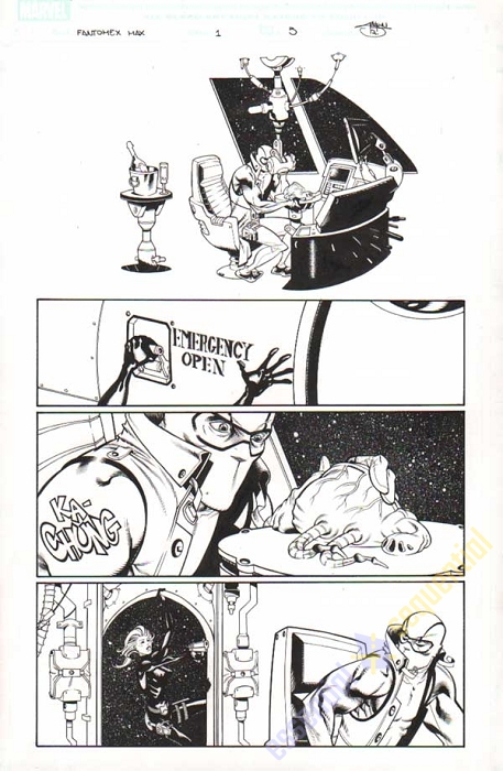 Fantomex Max Issue 1 p.05 by Shawn Crystal