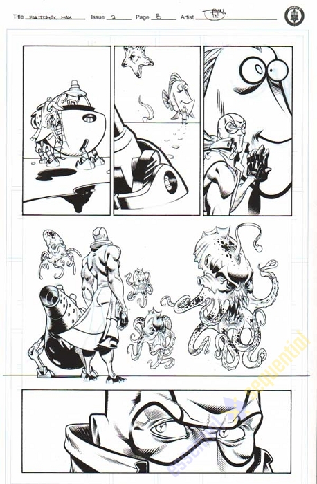 Fantomex Max Issue 2 p.08 by Shawn Crystal