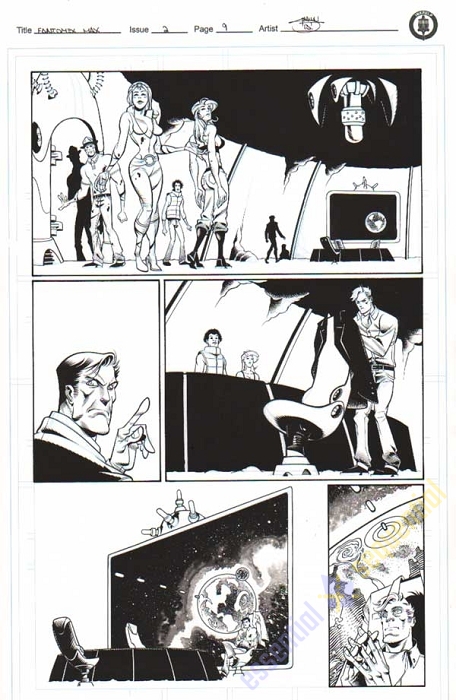 Fantomex Max Issue 2 p.09 by Shawn Crystal