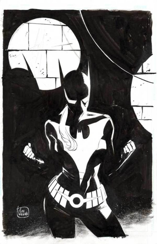 Batman Beyond #37 Unused Cover by Lee Weeks