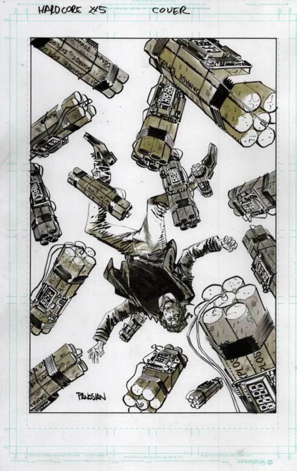 Hardcore #5 Cover by Dan Panosian