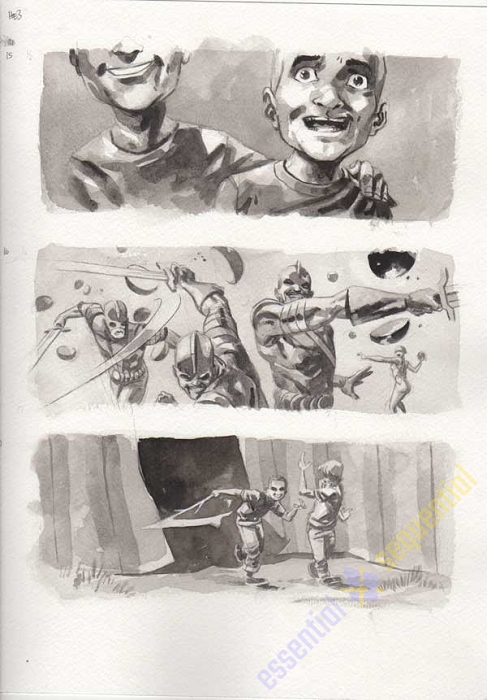 All-New Hawkeye #3 p.15-17 by Ramon Perez