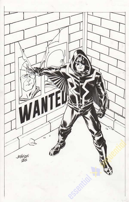 Inhumans: Attila Rising #4 Cover by Dave Johnson