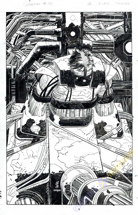 Superman #37 Cover by Romita Jr. & Janson