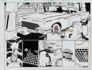 Wolverine #22 p.02-3 by John Romita Jr. and Klaus Janson