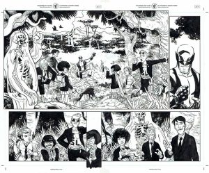 Wolverine & the X-Men #25 p.03-4 by Ramon Perez