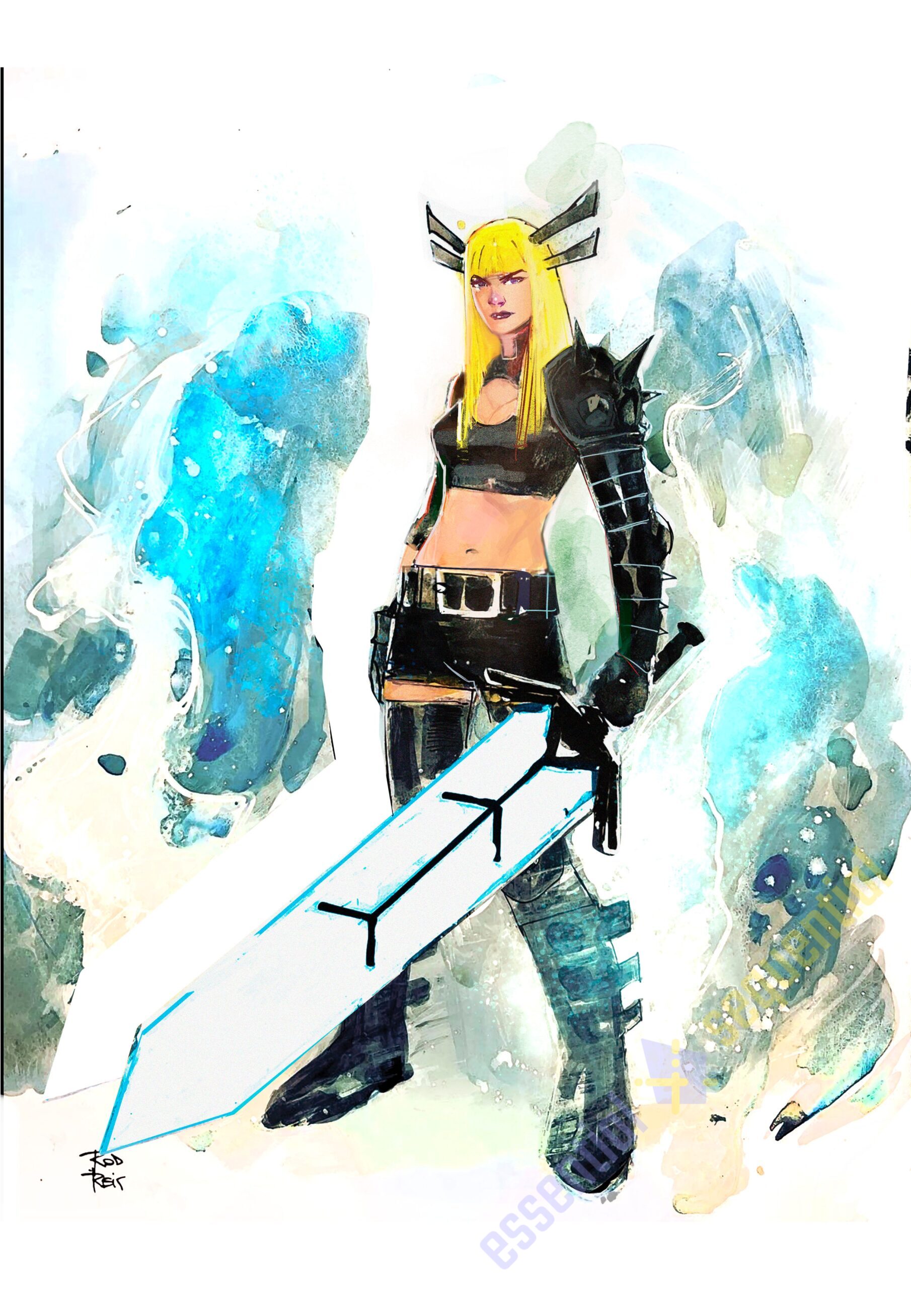 Commissions by Rod Reis (Convention and Mail away) 2 Commissions by Rod Reis (Convention and Mail away) - Image 2