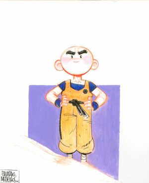 Krillin by Eduardo Medeiros