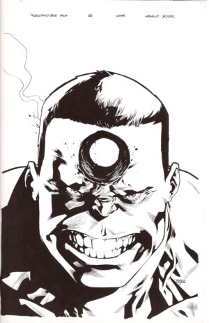 Indestructible Hulk #20 Cover by Mahmud Asrar