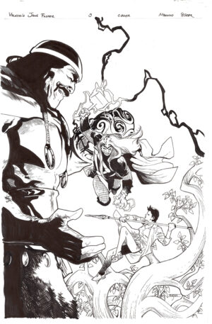 Jane Foster: Valkyrie #9 Cover by Mahmud Asrar