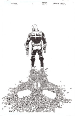Punisher #1 Cover by Mahmud Asrar