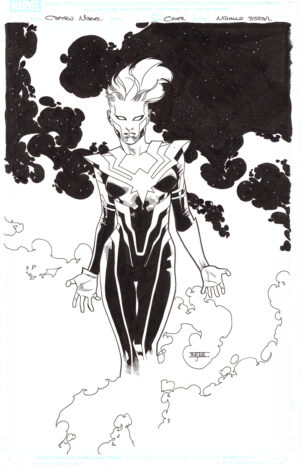 Captain Marvel #5 Age of Apocalypse Cover by Mahmud Asrar